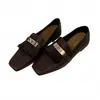 Mocasines de suela blanda para mujer, zapatos pequeños de piel, zapatos JK, nuevo modelo primavera 2026, estilo retro británico, versión coreana, versátiles