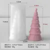 Velas aromáticas lindas con temática navideña transfronterizas, caja de regalo de silicona DIY de muñeco de nieve navideño, decoraciones para árbol de Navidad