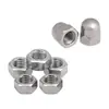 Tuerca de Brida de Acero Inoxidable, Tapa de Tornillo Acolchada Antiaflojamiento, Tuerca Hexagonal, Tuerca Hexagonal, Tuerca de Bloqueo Automático, Tuerca Mariposa