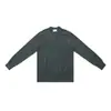 Camiseta Térmica Deportiva de Manga Larga con Cuello Redondo Dividido Estéreo 7A Antibacteriana y Antiestática Unf Otoño e Invierno para Hombres y Mujeres