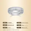 Anillo de Plata S925 con Moissanita Artistic Niche para Mujer, Anillo de Boda Ovalado de Lujo Ligero de Gama Alta, Anillo de Banda de Gama Alta
