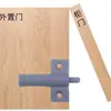 Amortiguador de Plástico ABS Tope de Puerta de Plástico Amortiguador para Puerta Corredera Dispositivo Anticolisión de Rebote para Puerta de Gabinete