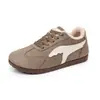 Zapatos estilo alemán de dropshipping nueva colección otoño/invierno color block retro zapatos de mujer de moda antideslizantes casuales para el día a día commuting deportivos zapatos de mujer