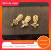 Acessórios de jóias diy fornecimento requintado de cobre fundido Ruyi padrão pingente borla pingente hairpin acessórios de vestuário chinês