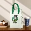 Bolsa Aislante para Llevar Vaso Sencillo Vaso Doble Bolsa para Té con Leche Catering Pastel No Tejida para Llevar Logotipo Impreso Personalizado