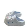 Súper fotogénicas para fotos de vacaciones2026 Verano DIY Versátiles para Viajar Ligeras Chanclas con Punta Cubierta de EVA para Mujer