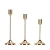 Candelabros de Estilo Europeo, Decoraciones de Mesa para Cena a la Luz de Velas en Restaurantes Occidentales, Portavelas, Portavelas para Salones de Banquetes de Bodas en Hoteles