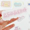 Pino Tag Formato Especial Redondo Cartão Pendurável Sinal Cartão Pequeno Cartão de Cabeçalho Verso Embalagem Acessórios Decorativos Enfeite Pingente