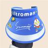 Sombrero con Ventilador para Protección Solar de Verano y Protección UV, Ala Ancha, Sombrero de Sol Abierto, Sombrero Parasol con Ventilador Ajustable de 3 Niveles