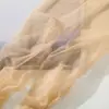 Medias de Línea 0D Ultradelgadas con Perlas en la Entrepierna Pantimedias Brillantes de Verano Sexy Punta Transparente Medias Aurora para Mujer