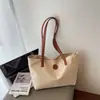 Bolso Cruzado Nuevo Otoño e Invierno de un Solo Hombro Gran Capacidad Versátil para Mujer Bolso de Viaje para Estudiantes Bolso Tote para Clase de Alta Gama