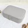 Caja de Joyería al por Mayor Personalizada En Stock Múltiples Colores Disponibles Soporta Estampado en Caliente UV Serigrafía Grabado Personalización de Logo mediante Dibujo