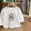 Nueva Camiseta de Manga Larga 100% Algodón Elefantito Ropa de Otoño para Niños Niños Pequeños Niños Niñas Primavera Otoño Top Más Vendido