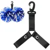 Cinturón fijo para guardar pompones de porrista, accesorios de eslinga de mano para porrista personalizados, cordón ajustable para guardar pelotas