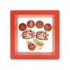 Set de Hebillas Metálicas para Zapatos de Año Nuevo, Rojas con Caracteres "Gong Xi Fa Cai", Cordones Desmontables, Hebilla Decorativa para Cordones Estilo Chino