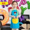Delantal para niños overol impermeable anti-vestido sin mangas jardín de infantes arte pintura caligrafía pintura ropa logotipo personalizado verano