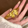 "Princesa em Fuga" Pulseira Vintage Dourada com Laço Brilhante para Mulheres, Ajustável, Pulseira Doce de Luxo de Alta Qualidade