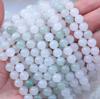 Pulseira de jade gelo de jade dourado de Xinjiang com contas redondas acessórios DIY semiacabados atacado contas antigas contas espalhadas Tianshan Cui