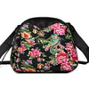 Bolsa de Banho Transfronteiriça, Bolsa de Banho Floral do Nordeste Portátil, Necessaire Unissex para Viagem de Negócios, Bolsa de Armazenamento Portátil de Grande Capacidade para Mulheres