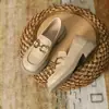 Zapatos de Piel para Mujer 2026 Primavera/Verano Nuevo Estilo Mocasines Mary Jane con Tacón Grueso, Estilo Británico, Suela Gruesa, Slip-Ons que Aumentan la Altura