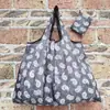 Bolsa de Compras Grande Impresa Lista de Fábrica Bolsa de Nylon Impermeable Bolsa Ecológica Bolsa para la Compra de Comestibles Bolso de Mano Bolsa Plegable