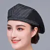 Boina Sombrero Chef Nuevo Estilo Mezclilla Camarero Sombrero de Trabajo Gorra Adelante Boina Catering Mujeres Personalizado