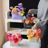 Bolsas Tote com Flores, Fornecimento Transfronteiriço de Comércio Exterior, Sacolas de Presente Florais, Sacolas para Arranjos de Flores, Cestas de Flores de Mão, Caixas de Flores de Mão para o Dia dos Professores