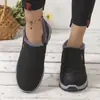 2025 Novos Sapatos de Algodão para Comércio Exterior Botas de Neve Grossas com Forro de Lã para Casal Botas Curtas Botas de Meio-Cano Transfronteiriças Temu