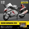 1:12 Modelos de Motocicleta Chuanqi Modelo de Motocicleta Ducati de Liga Crianças Brinquedo de Rodagem Suave com Som