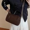 Bolso de Ante Maillard para Mujer Moda Otoño e Invierno 2026 Bolso Versátil Tipo Almohada Bolso de Hombro Cruzado de Alta Gama para Viajes