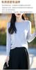 Camiseta Base de Punto de Algodón Puro con Cuello en V Anti-Pilling para Mujer, Nuevo Suéter Interior Suave y Acogedor, Top de Moda Versátil Holgado