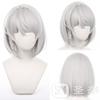 [Save Nai] Amby Demara Jue Peluca Cosplay Cero Estilo Plata y Blanco Artificial Juego de Roles