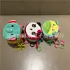 Linda monedero de peluche corto de animal de dibujos animados para niños, monedero con colgante para regalo de jardín de infancia para niños, 8 cm