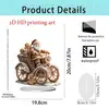 Nuevos Adornos Decorativos Transfronterizos: Hada de las Flores Planta de Loto Elfo Figura Plana Acrílica para Decoración del Hogar, Dormitorio y Oficina
