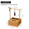 Caja de pañuelos vintage para sala de estar, caja de pañuelos de madera de bambú antigua, caja de pañuelos para mesa de centro de escritorio de alta calidad comercial para hotel chino