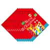 Decoración de Bandera con Temática Navideña para Fiestas, Decoración de Ambiente, Mantel Desechable Ecológico, Plato de Papel, Servilleta de Papel, Vaso de Papel