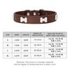 Collar para mascotas transfronterizo de cuero PU, collar de hueso ajustable, collar para perros y gatos, suministros al por mayor