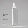 En Stock 50ml 60ml 100ml 250ml 300ml Botella Spray Dosificadora de Líquido de Hombro Plano Botella Spray de Alcohol Transparente PET