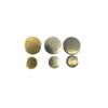 Venta al por mayor del fabricante Clavos en forma de I de aleación de zinc 15 mm 10 mm Bolsas y Ropa Adecuados para Accesorios de Herramientas Multifuncionales