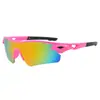 Óculos de Ciclismo Personalizados de Fábrica Anti-UV para Homens e Mulheres Coloridos para Exterior Óculos de Sol Europeus e Americanos Óculos de Sol para Esportes de Ciclismo