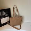 Bolso de Axila Textil Transfronterizo Más Vendido 2025 Nuevo Casual Simple Bolso de Hombro Gran Capacidad Crossbody Tote Bag