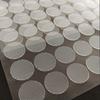 Cinta Adhesiva Transparente de Velcro, Cortada con Troquel Negro y Blanco, Sujetadores de Velcro Específicos para Manualidades Infantiles de Libros Silenciosos