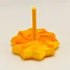 Torre de Rábano Impresa en 3D Descompresión para la Punta del Dedo para Niños Inquietos Educativo con Asa Ilusión Óptica Espiral Juguete de Estrella de Escritorio