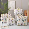 Bolsa de almacenamiento para edredones, bolsa organizadora a prueba de polvo para ropa y ropa de cama, bolsa de embalaje impermeable y a prueba de humedad para estudiantes de jardín de infantes y propósitos de mudanza
