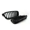 Adecuado para Serie 3 F30 F35 de BMW Años 13-19 Parrilla Doble Riñón Modificada Parrilla Pintada en Negro Parrilla del Parachoques Delantero