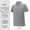 Camisa Polo de Verano con Cuentas Dinámicas de Secado Rápido Alta Elasticidad Ropa de Trabajo Cuello Solapa Manga Corta Estilo para Hombres y Mujeres