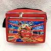 Vengadores murciélago Superman coche Rey caricatura 3D portátil bolsa lonchera bolsa de almuerzo térmica cremallera bolso de mano