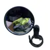 Espejo retrovisor de bicicleta, espejo convexo gran angular, espejo retrovisor para bicicleta de montaña, espejo retrovisor con mango de silicona
