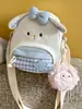 Bolso Pequeño de Lona para Mujer Nuevo 2026 de Moda Dibujos Animados Japoneses para Teléfono Fresco y Versátil Bolso Cruzado Casual para Estudiante