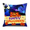Funda de almohada de dibujos animados de Halloween transfronteriza Decoración de fiesta navideña Funda de almohada para sofá Sala de estar Dormitorio Funda de cojín para el hogar